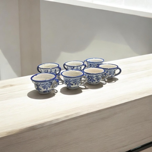 Blue and White Ceramic Set - Picture 1 of 5